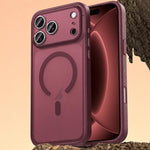 Vegan Leather Magnetic Phone Case, For iPhone 18 Pro, For iPhone 18 Pro Max, For iPhone 17 Pro Max, For iPhone 17 Pro, For iPhone 17