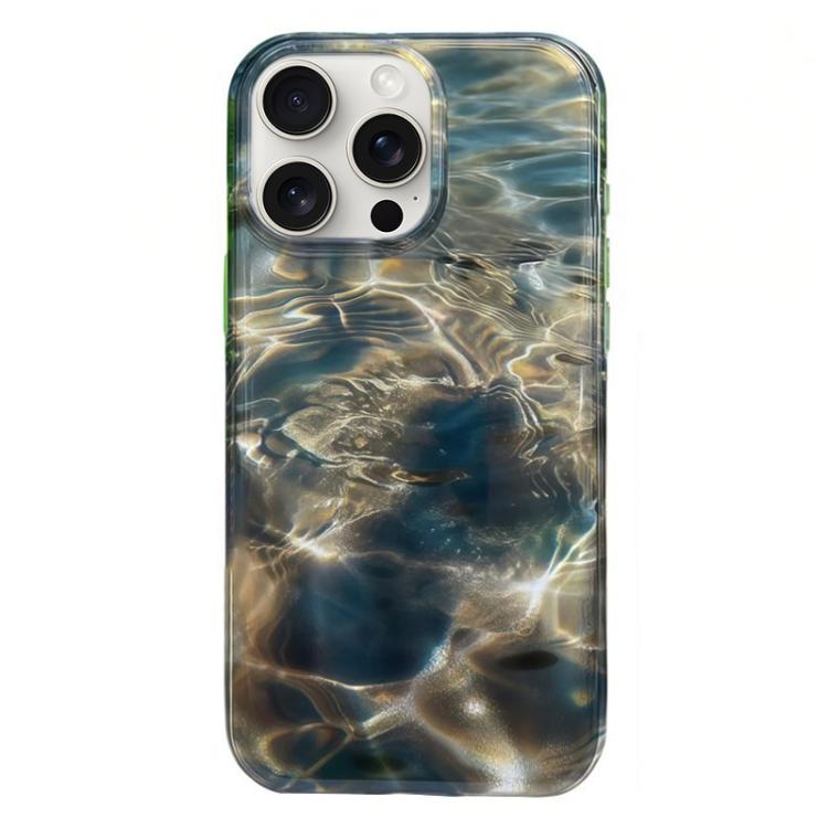 Rounded Edge IMD Pattern TPU Phone Case, For iPhone 15 Pro Max, For iPhone 15 Pro, For iPhone 15