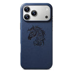 غطاء هاتف ESEBLE B1 بتصميم حصان مزهر، لهواتف iPhone 17 Pro Max، iPhone 17 Pro