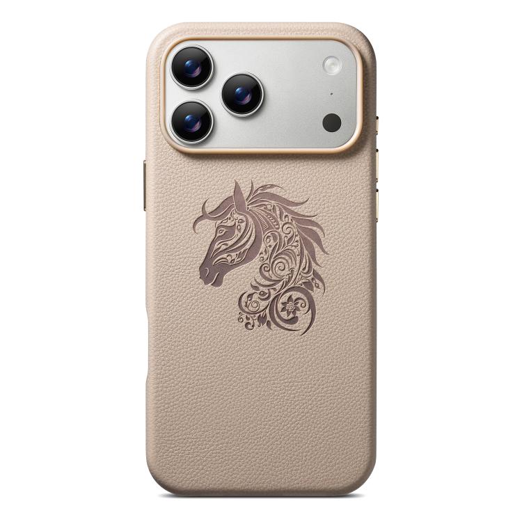 غطاء هاتف ESEBLE B1 بتصميم حصان مزهر، لهواتف iPhone 17 Pro Max، iPhone 17 Pro