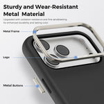 Mocome Plain Magnetic Shockproof Phone Case, For iPhone 17 Pro Max, For iPhone 17 Pro