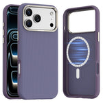Mocome Plain Magnetic Shockproof Phone Case, For iPhone 17 Pro Max, For iPhone 17 Pro