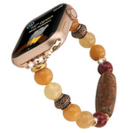Tibetan Beaded Bracelet Watch Band, For Apple Watch 46mm / 49mm / 45mm / 44mm, For Apple Watch 42mm / 41mm / 40mm / 38mm
