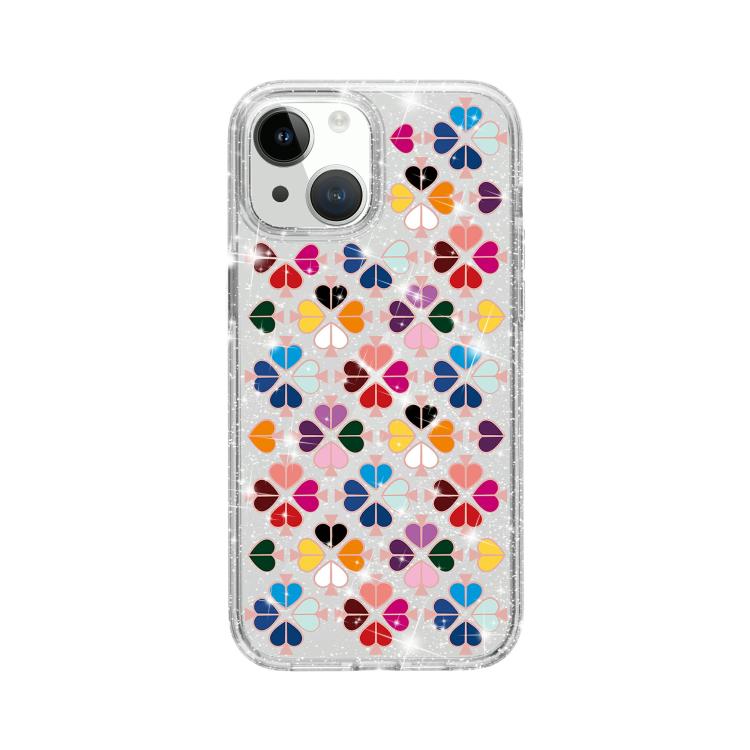 Glittering Crystal Red Heart Pattern Phone Case, For iPhone 15, For iPhone 14 Plus, For iPhone 14, For iPhone 14 Pro, For iPhone 14 Pro Max, For iPhone 13 Pro Max, For iPhone 13 Pro, For iPhone 13