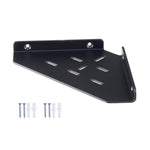 Wall-Mounted Acrylic Corner Shelf Triangular Storage Rack, Single Pack, 2pcs/Pack