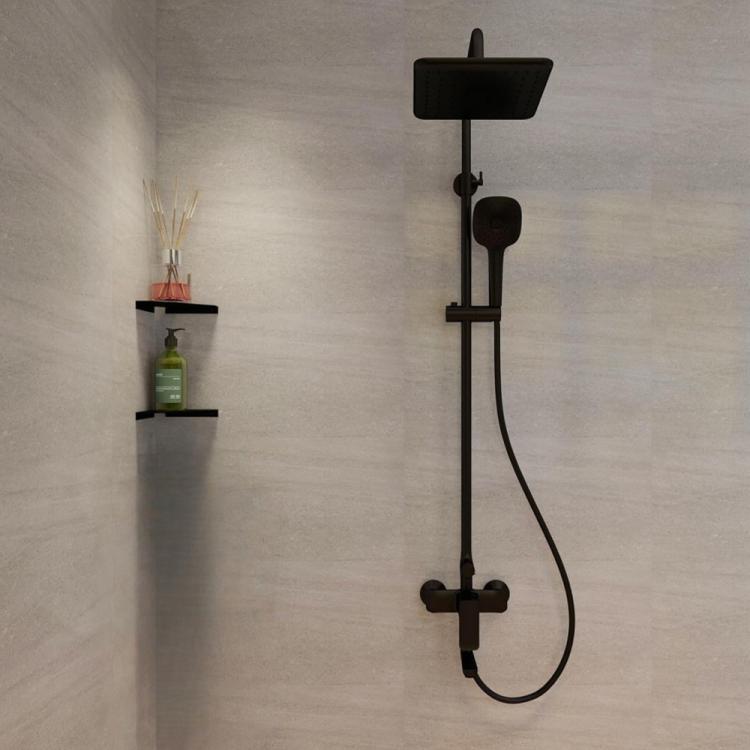 Wall-Mounted Acrylic Corner Shelf Triangular Storage Rack, Single Pack, 2pcs/Pack