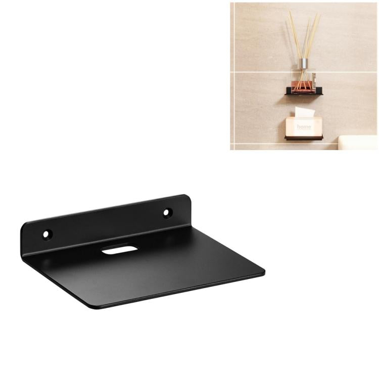 Small Wall-Mounted Acrylic Square Storage Rack Display Stand, Single Pack, 2pcs/Pack