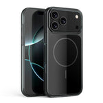 Translucent PC Magnetic Shockproof Phone Case, For iPhone 18 Pro / 17 Pro, For iPhone 18 Pro Max / 17 Pro Max