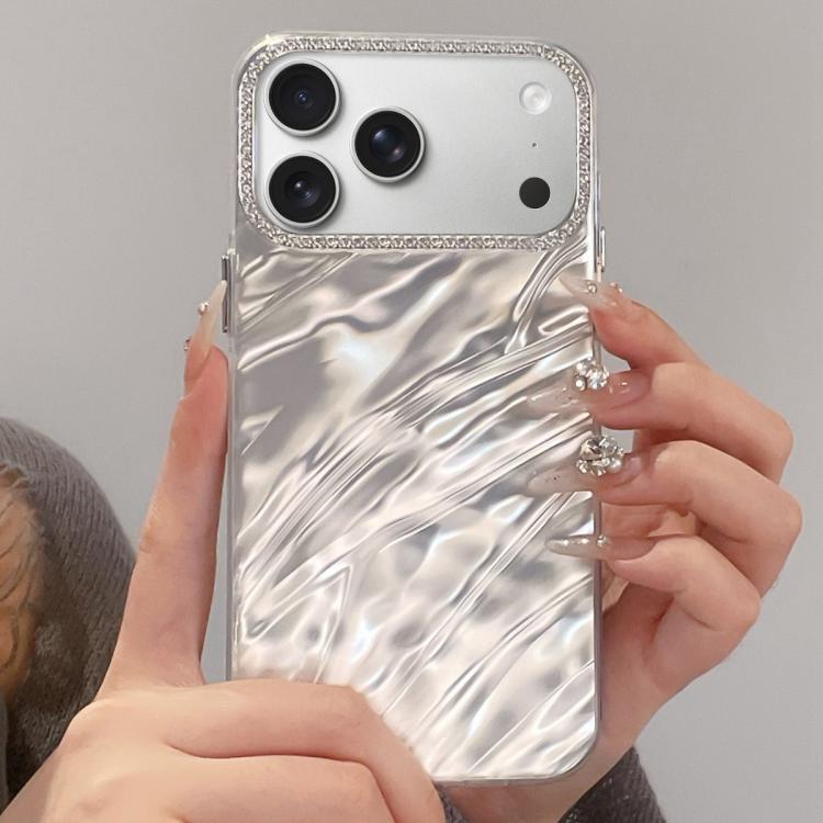 غطاء هاتف بتصميم إطار عدسة مرصع بالكريستال ومجعد، لهواتف iPhone 17 Pro Max، iPhone 17 Pro، iPhone 17، iPhone Air، iPhone 16 Pro Max، iPhone 16 Pro، iPhone 16، iPhone 15 Pro Max، iPhone 15 Pro، iPhone 15، iPhone 14