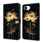 Crystal-Like Painted Vegan Leather Phone Case, For iPhone 17e / 16e, For iPhone 17 Pro Max, For iPhone 17 Pro, For iPhone 17