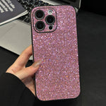 Acrylic Rhinestone Full Coverage Phone Case, For iPhone 14, For iPhone 14 Pro, For iPhone 14 Pro Max, For iPhone 13 Pro Max, For iPhone 13 Pro, For iPhone 13