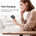 Yesido YC107 PD35W USB-C / Type-C Single Port Fast Charger Set with Type-C to Type-C Cable, YC107