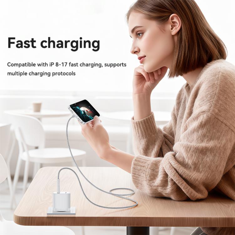 Yesido YC107 PD35W USB-C / Type-C Single Port Fast Charger Set with Type-C to Type-C Cable, YC107