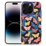 IMD Blue Light Jungle Series Magnetic Phone Case, For iPhone 16, For iPhone 15 Pro Max, For iPhone 15 Pro, For iPhone 15 Plus / 14 Plus, For iPhone 15, For iPhone 14 / 13, For iPhone 14 Pro, For iPhone 14 Pro Max