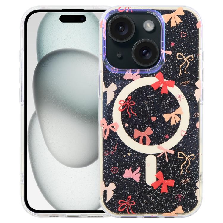 IMD Blue Light Jungle Series Magnetic Phone Case, For iPhone 16, For iPhone 15 Pro Max, For iPhone 15 Pro, For iPhone 15 Plus / 14 Plus, For iPhone 15, For iPhone 14 / 13, For iPhone 14 Pro, For iPhone 14 Pro Max