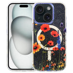 IMD Blue Light Jungle Series Magnetic Phone Case, For iPhone 16, For iPhone 15 Pro Max, For iPhone 15 Pro, For iPhone 15 Plus / 14 Plus, For iPhone 15, For iPhone 14 / 13, For iPhone 14 Pro, For iPhone 14 Pro Max