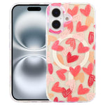 IMD Blue Light Jungle Series Magnetic Phone Case, For iPhone 16, For iPhone 15 Pro Max, For iPhone 15 Pro, For iPhone 15 Plus / 14 Plus, For iPhone 15, For iPhone 14 / 13, For iPhone 14 Pro, For iPhone 14 Pro Max