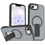 Skin Feel Invisible Kickstand MagSafe Phone Case, For iPhone 16e / 17e, For iPhone 17 Pro Max, For iPhone 17 Pro, For iPhone 17, For iPhone Air