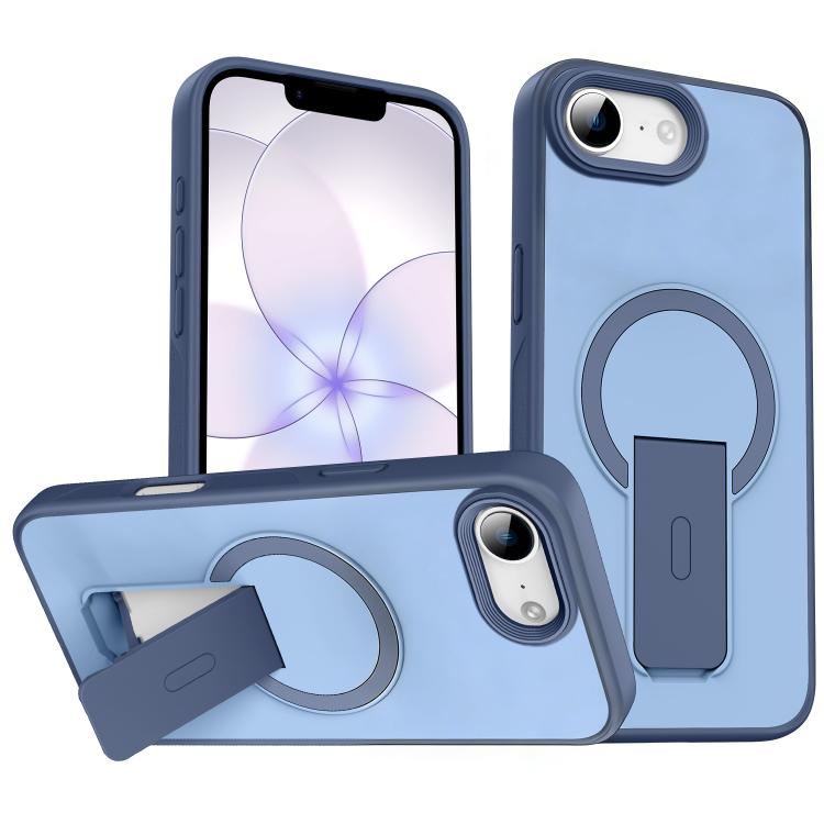 Skin Feel Invisible Kickstand MagSafe Phone Case, For iPhone 16e / 17e, For iPhone 17 Pro Max, For iPhone 17 Pro, For iPhone 17, For iPhone Air