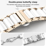xDfind Ceramic Stainless Steel Watch Band, For Apple Watch 42 / 44 / 45 / 46 / 49mm, For Apple Watch 38 / 40 / 41 / S11 42mm