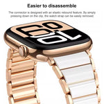 xDfind Ceramic Stainless Steel Watch Band, For Apple Watch 42 / 44 / 45 / 46 / 49mm, For Apple Watch 38 / 40 / 41 / S11 42mm