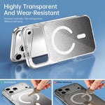 Crystal Glitter Magnetic Phone Case, For iPhone 17 Pro Max, For iPhone 17 Pro