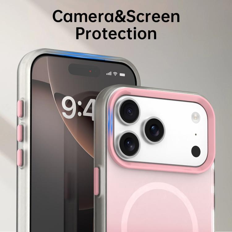 Candy Gradient Series 3 in 1 Hybrid Magnetic Phone Case, For iPhone 16 Pro, For iPhone 16 Plus, For iPhone 16, For iPhone 15 Pro Max, For iPhone 15 Pro, For iPhone 15 Plus, For iPhone 15, For iPhone 14 Plus