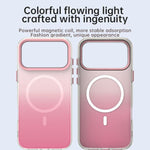 Candy Gradient Series 3 in 1 Hybrid Magnetic Phone Case, For iPhone 17 Pro Max, For iPhone 17 Pro, For iPhone 17, For iPhone Air, For iPhone 16 Pro Max, For iPhone 16 Pro, For iPhone 16 Plus, For iPhone 16