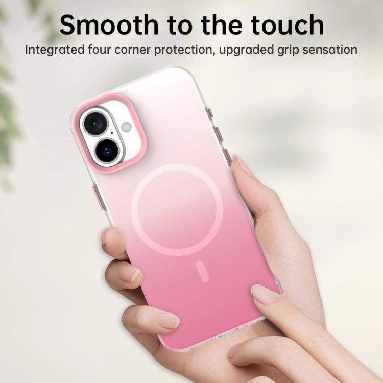 Candy Gradient Series 3 in 1 Hybrid Magnetic Phone Case, For iPhone 18, For iPhone 18 Pro, For iPhone 18 Pro Max, For iPhone 17 Pro Max, For iPhone 17 Pro, For iPhone 17, For iPhone Air, For iPhone 16 Pro Max