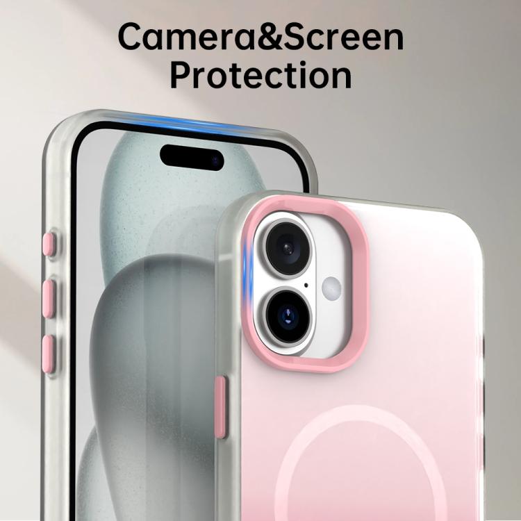 Candy Gradient Series 3 in 1 Hybrid Magnetic Phone Case, For iPhone 18, For iPhone 18 Pro, For iPhone 18 Pro Max, For iPhone 17 Pro Max, For iPhone 17 Pro, For iPhone 17, For iPhone Air, For iPhone 16 Pro Max