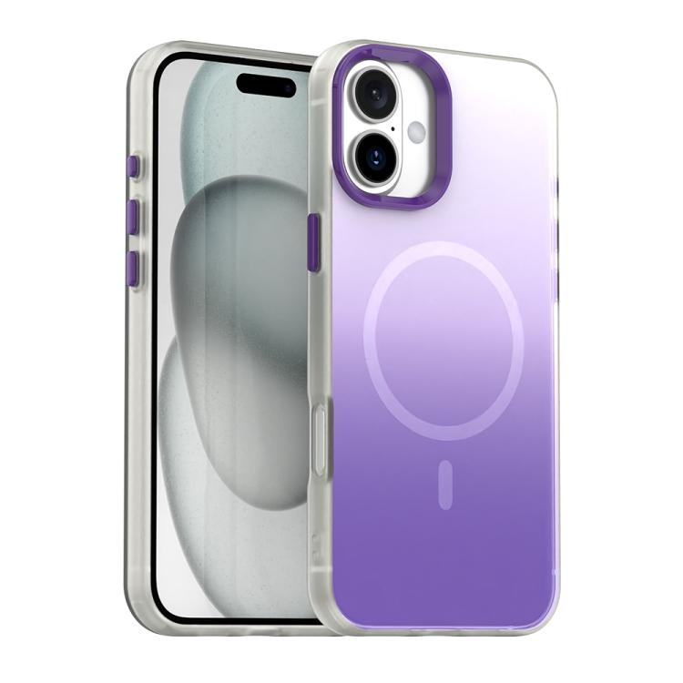 Candy Gradient Series 3 in 1 Hybrid Magnetic Phone Case, For iPhone 18, For iPhone 18 Pro, For iPhone 18 Pro Max, For iPhone 17 Pro Max, For iPhone 17 Pro, For iPhone 17, For iPhone Air, For iPhone 16 Pro Max