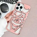 غطاء هاتف TPU مثقوب مطلي بالكهرباء لتبديد الحرارة بتصميم المهرج، لجهاز iPhone 15 Pro Max، لجهاز iPhone 15 Pro، لجهاز iPhone 15، لجهاز iPhone 14، لجهاز iPhone 14 Pro، لجهاز iPhone 14 Pro Max
