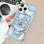 غطاء هاتف TPU مثقوب مطلي بالكهرباء لتبديد الحرارة بتصميم المهرج، لجهاز iPhone 15 Pro Max، لجهاز iPhone 15 Pro، لجهاز iPhone 15، لجهاز iPhone 14، لجهاز iPhone 14 Pro، لجهاز iPhone 14 Pro Max