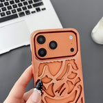 غطاء هاتف TPU مثقوب مطلي بالكهرباء لتبديد الحرارة بتصميم المهرج، لجهاز iPhone 15 Pro Max، لجهاز iPhone 15 Pro، لجهاز iPhone 15، لجهاز iPhone 14، لجهاز iPhone 14 Pro، لجهاز iPhone 14 Pro Max