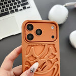 Oil Spraying Hollow Out Clown Heat Dissipation TPU Phone Case, For iPhone 15 Pro Max, For iPhone 15 Pro, For iPhone 15, For iPhone 14, For iPhone 14 Pro, For iPhone 14 Pro Max