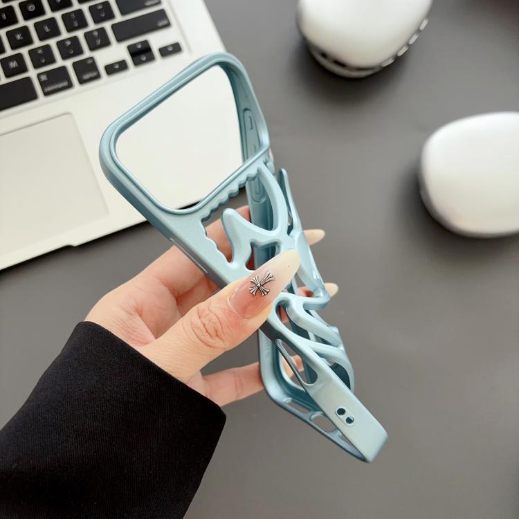Oil Spraying Hollow Out Clown Heat Dissipation TPU Phone Case, For iPhone 15 Pro Max, For iPhone 15 Pro, For iPhone 15, For iPhone 14, For iPhone 14 Pro, For iPhone 14 Pro Max