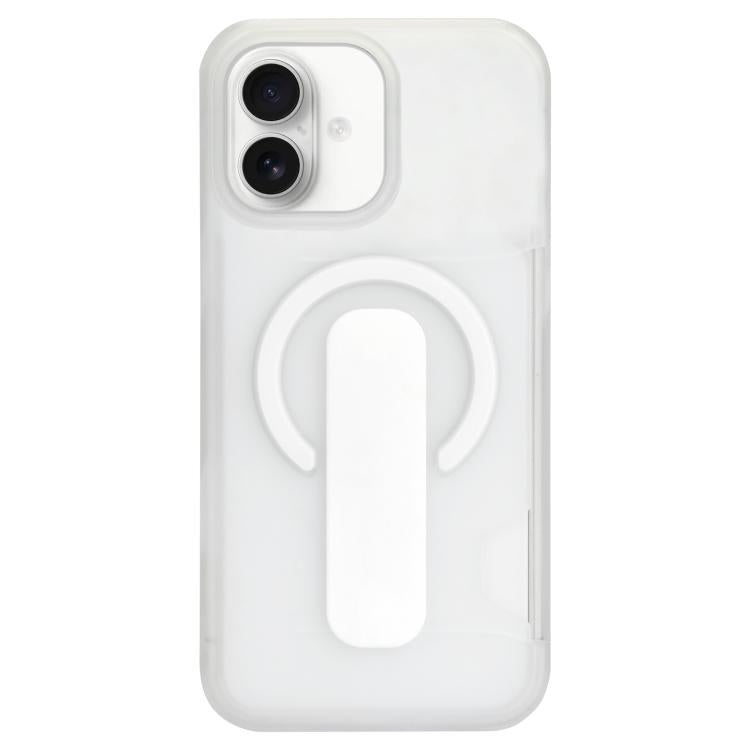 Translucent Holder Card Slot Magnetic Phone Case, For iPhone 17 Pro Max, For iPhone 17 Pro, For iPhone 17, For iPhone Air, For iPhone 16 Pro Max, For iPhone 16 Pro, For iPhone 16, For iPhone 15 Pro Max