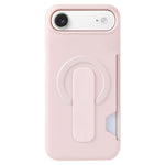Skin Feel Holder Card Slot Magnetic Phone Case, For iPhone 17 Pro Max, For iPhone 17 Pro, For iPhone 17, For iPhone Air, For iPhone 16 Pro Max, For iPhone 16 Pro, For iPhone 16, For iPhone 15 Pro Max