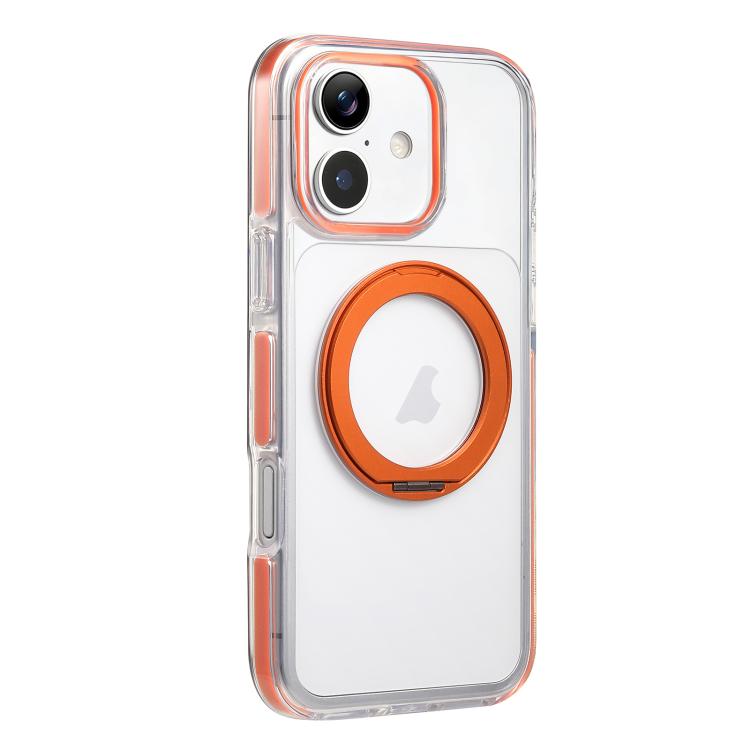 غطاء هاتف مغناطيسي مع حامل لتخفيف التوتر، لهواتف iPhone 16 Plus، iPhone 16، iPhone 15 Pro Max، iPhone 15 Pro، iPhone 15، iPhone 14 Plus