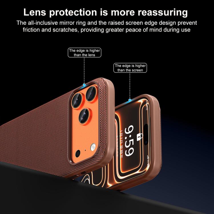 Tech Fabric Texture PC Magnetic Phone Case with AI Camera Button, For iPhone 15, For iPhone 14, For iPhone 14 Pro, For iPhone 14 Pro Max, For iPhone 13 Pro Max, For iPhone 13 Pro, For iPhone 13