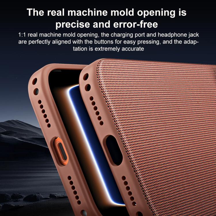 Tech Fabric Texture PC Magnetic Phone Case with AI Camera Button, For iPhone 15, For iPhone 14, For iPhone 14 Pro, For iPhone 14 Pro Max, For iPhone 13 Pro Max, For iPhone 13 Pro, For iPhone 13
