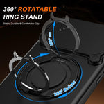 Camera Sliding Shield Magnetic Rotation Holder Phone Case, For iPhone 17 Pro Max, For iPhone 17 Pro, For iPhone 17, For iPhone Air, For iPhone 16 Pro Max, For iPhone 16 Pro