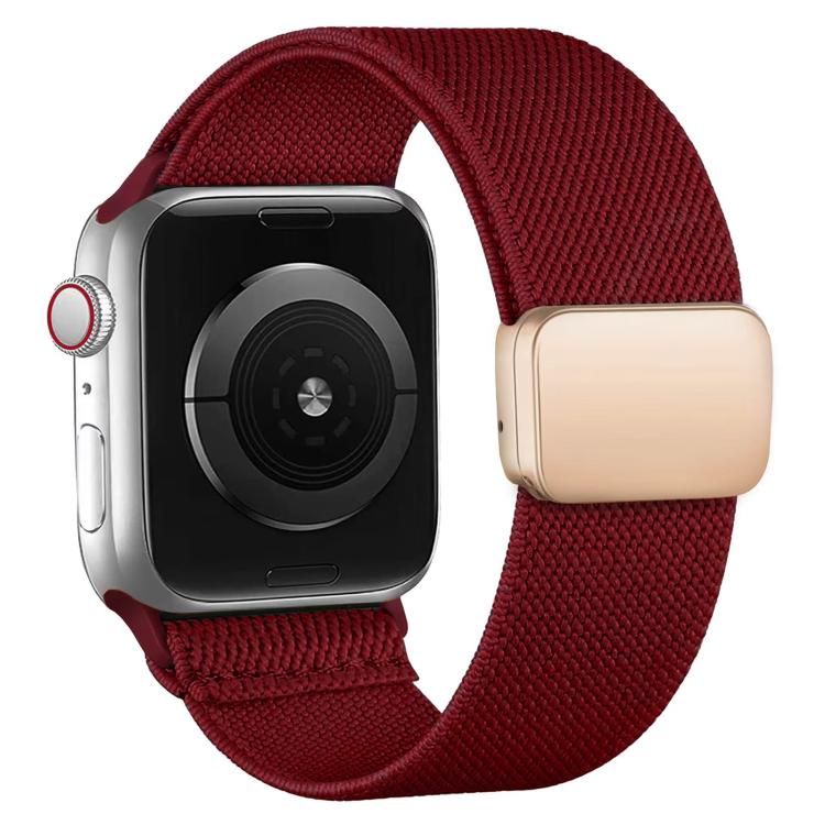 xDfind Nylon Twill Texture Magnetic Buckle Watch Band, For Apple Watch 42 / 44 / 45 / 46 / 49mm, For Apple Watch 38 / 40 / 41 / S11 42mm