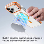 Dual-Color PC Hybrid TPU Magnetic Phone Case, For iPhone 12 / 12 Pro, For iPhone 12 Pro Max