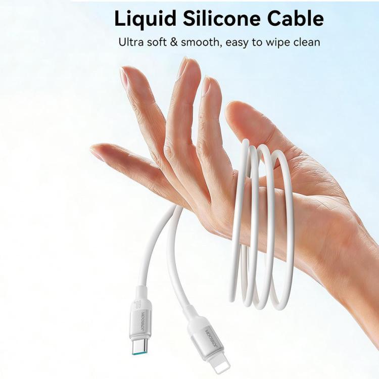 كابل بيانات شحن سريع USB-C / Type-C إلى 8 سنون من سلسلة JOYROOM S-A62 Lively بقدرة 30W، الطول: 1.2 متر، USB-C / Type-C إلى 8 سنون