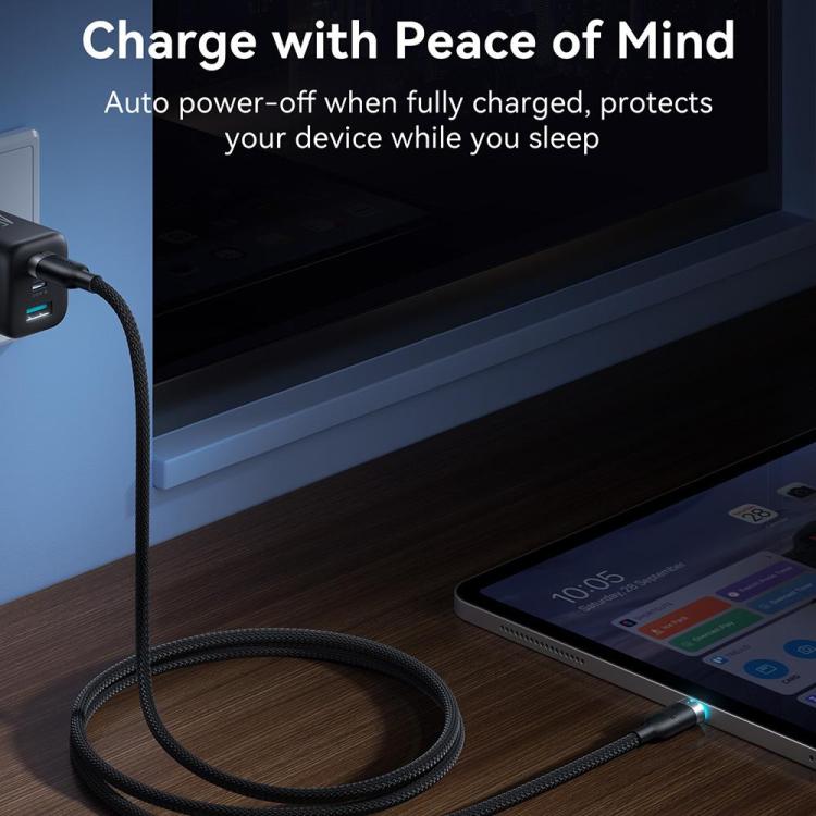 كابل بيانات شحن سريع مع إيقاف تشغيل تلقائي JOYROOM S-A63 سلسلة StarWay بطول 1.2م 3A من USB-A إلى 8 Pin، USB-A إلى 8 Pin