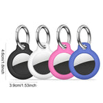 XDcase Solid Color Hard PC Protective Case with Key Ring, 1PC (Black), 1PC (White), 1PC (Rose Red), 1PC (Blue), 1PC (Pink), 1PC (Army Green)