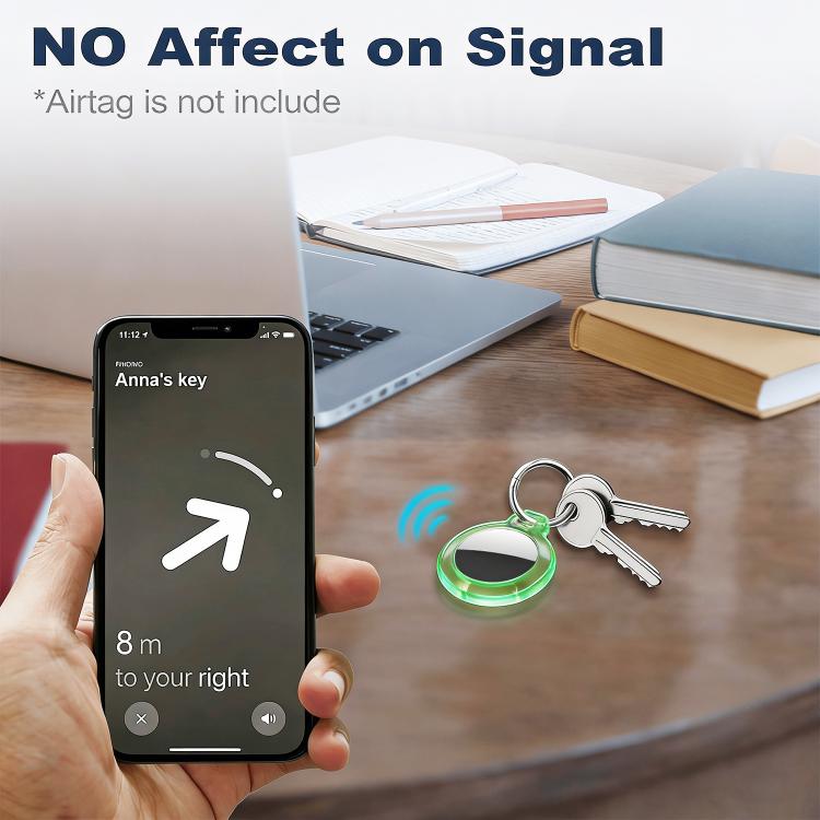 4 قطع من غطاء حماية صلب شفاف من XDcase مع حلقة مفاتيح، 4 قطع (أسود شفاف أخضر أزرق)، 4 قطع (أزرق شفاف أخضر أحمر وردي)