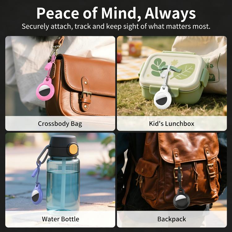 XDcase 4pcs Solid Color Hard PC Protective Case with Strap, 4PCS