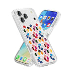 Glittering Crystal Red Heart Pattern Magnetic Phone Case, For iPhone 18 Pro / 17 Pro, For iPhone 18 Pro Max / 17 Pro Max